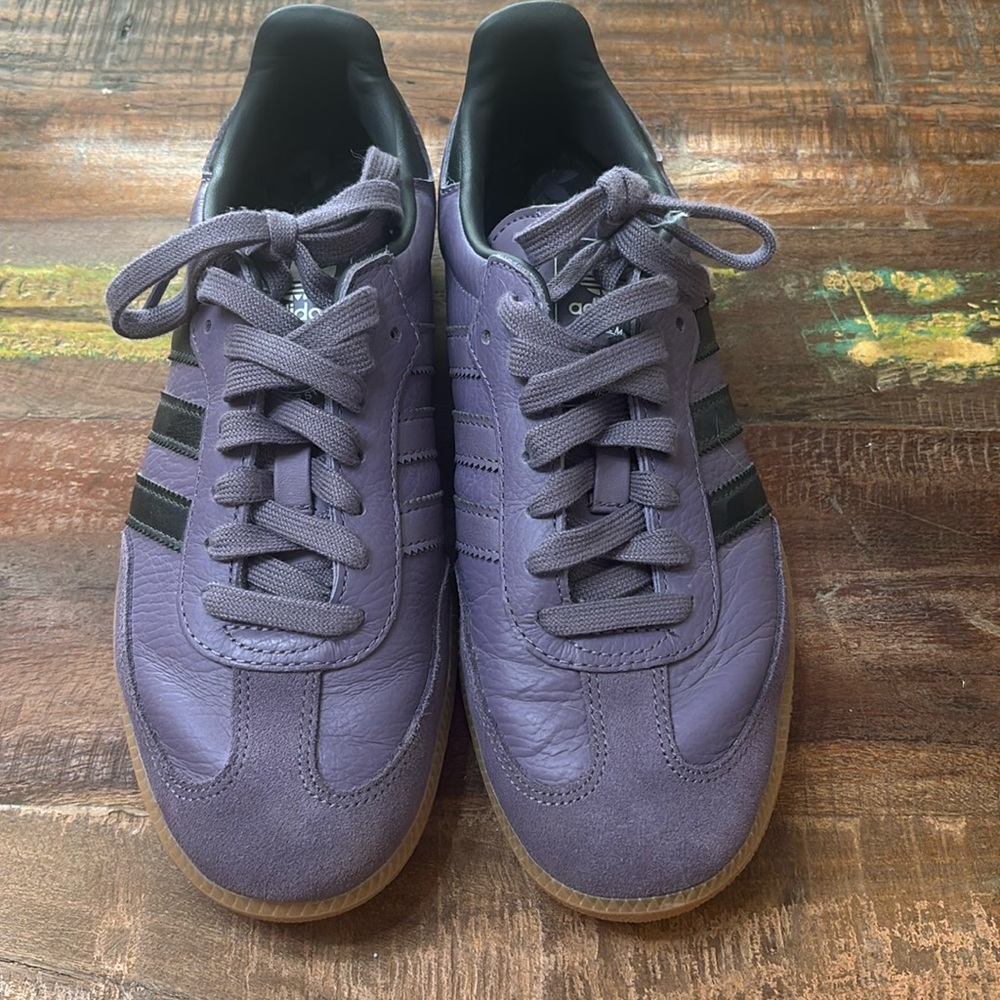 Women’s Adidas Purple Sambas